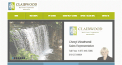 Desktop Screenshot of cherylweatherall.com